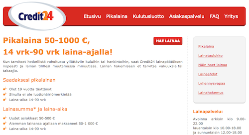 Credit24.fi Credit24.fi